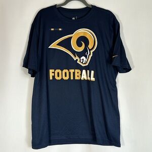 Nike Dri-Fit NFL Los Angeles Rams Football T-Shirt